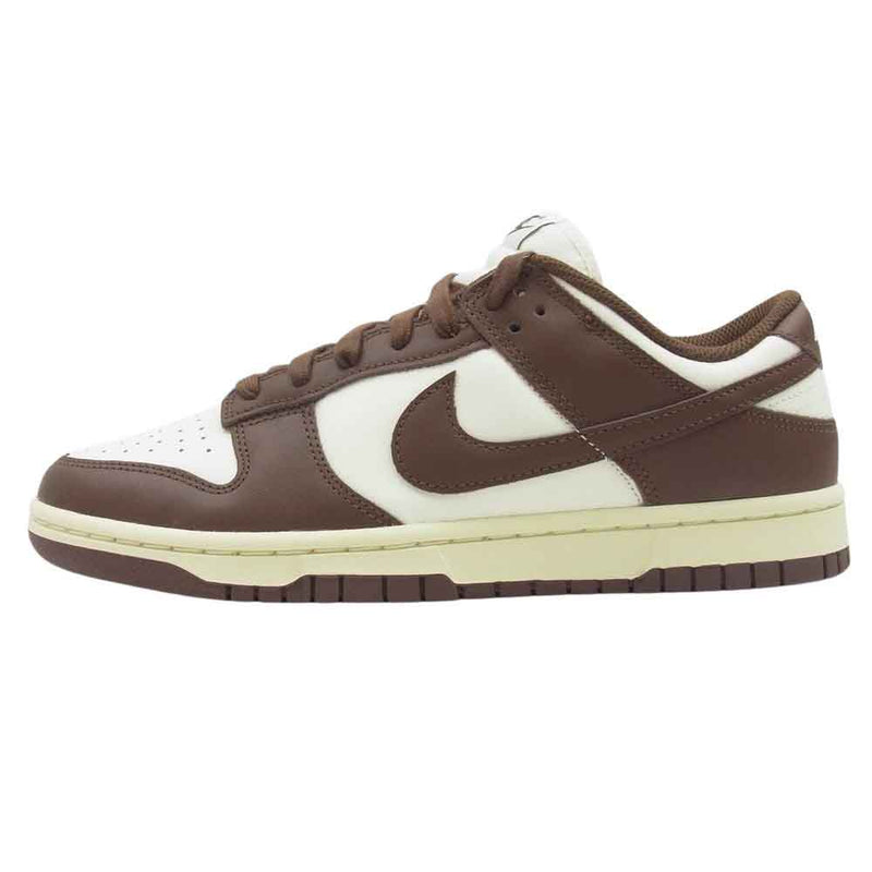 NIKE ナイキ DD1503-124 Womens Dunk Low Sail Cacao Wow ウィメンズ ダンク ロー スニーカー ブラウン系 ホワイト系 27cm【極上美品】【中古】