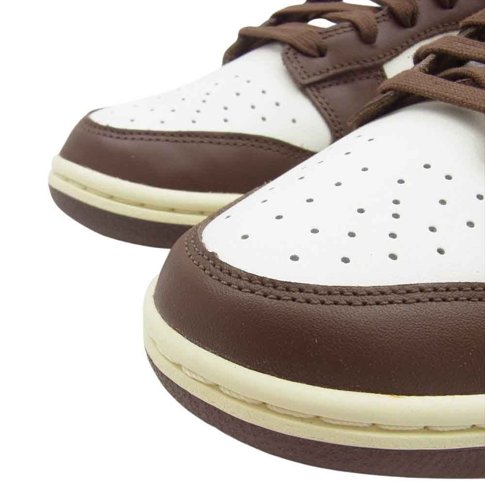 NIKE ナイキ DD1503-124 Womens Dunk Low Sail Cacao Wow ウィメンズ ダンク ロー スニーカー ブラウン系 ホワイト系 27cm【極上美品】【中古】