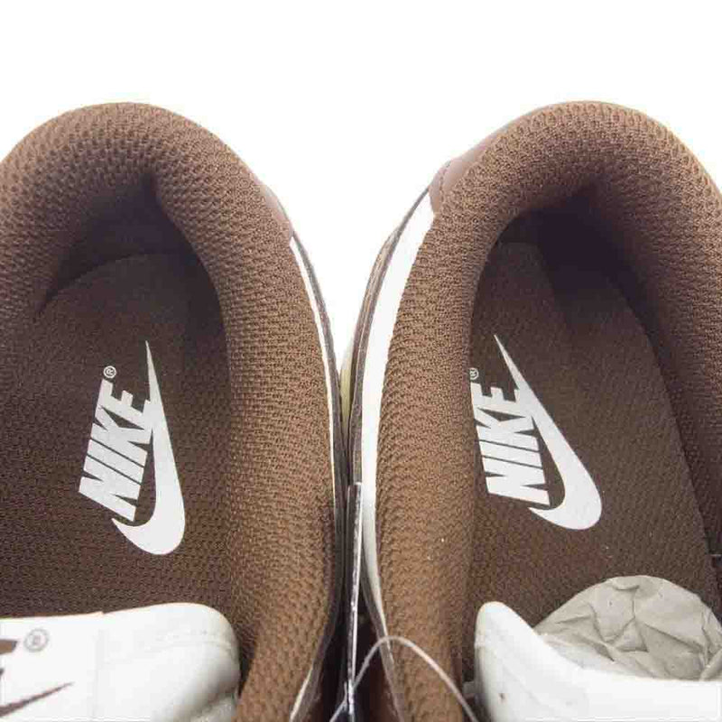 NIKE ナイキ DD1503-124 Womens Dunk Low Sail Cacao Wow ウィメンズ ダンク ロー スニーカー ブラウン系 ホワイト系 27cm【極上美品】【中古】