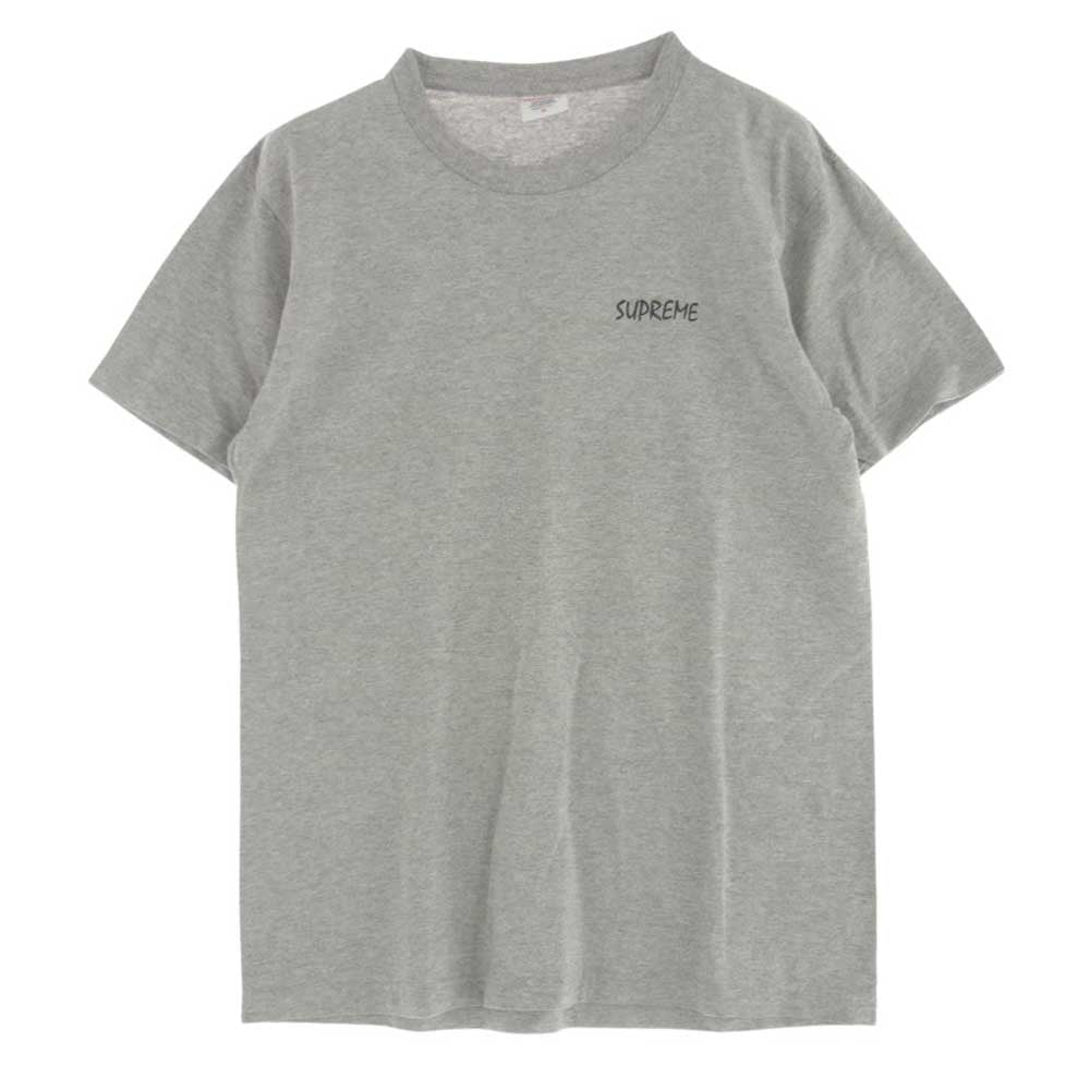 Supreme シュプリーム 13AW Joan Of Arc Tee ジャンヌ・ダルク クルーネック 半袖 Tシャツ グレー系 M【中古】