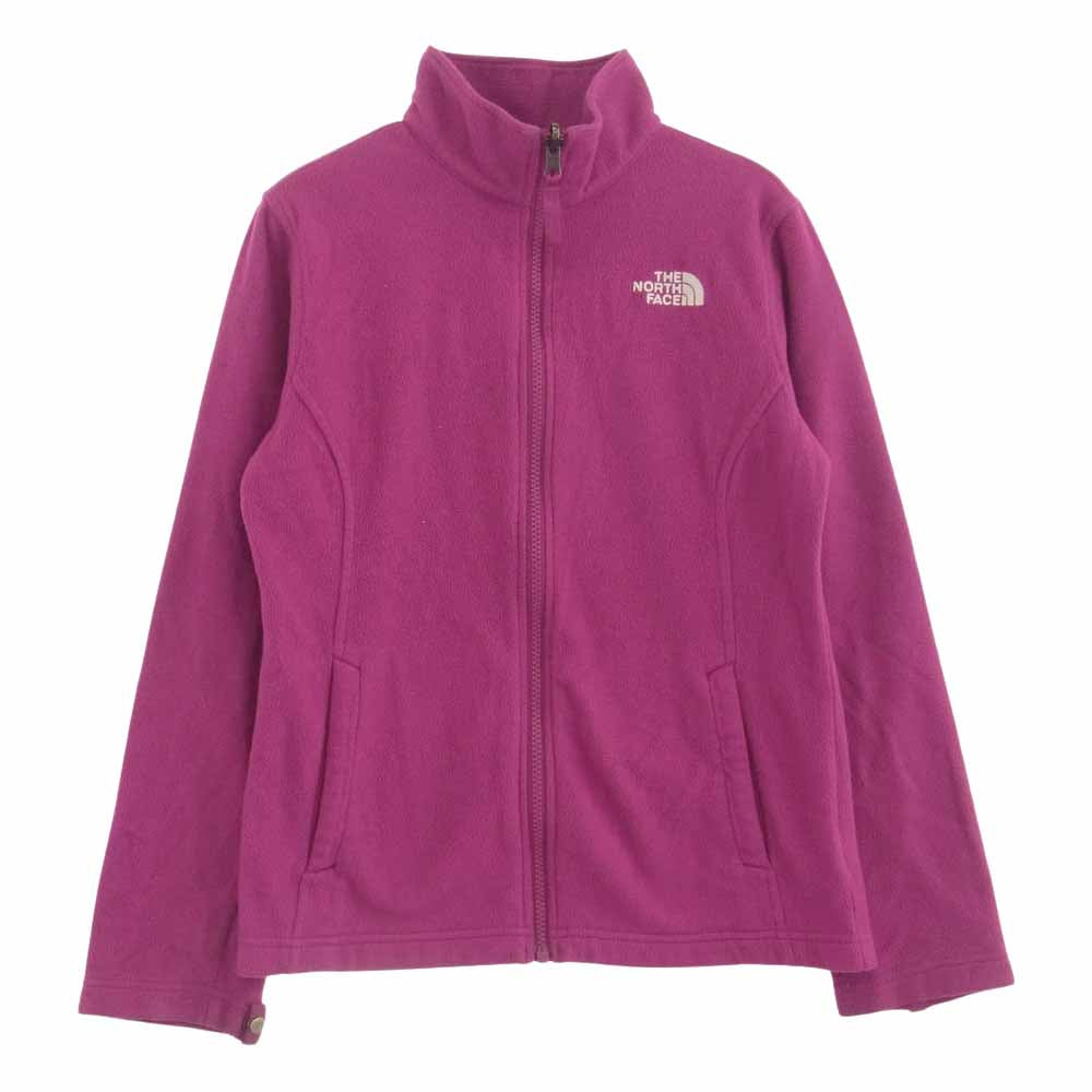 THE NORTH FACE ノースフェイス レディス フリース フルジップ ジャケット ピンク系 L/G【中古】