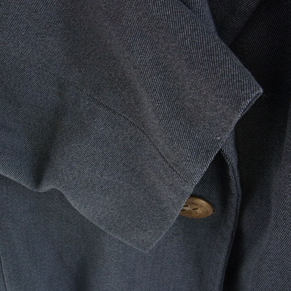 アバクロンビー&フィッチ ヴィンテージ 20s 30s 黒タグ ダブル ロング コート RED CROSS SERVICE グレー系【中古】