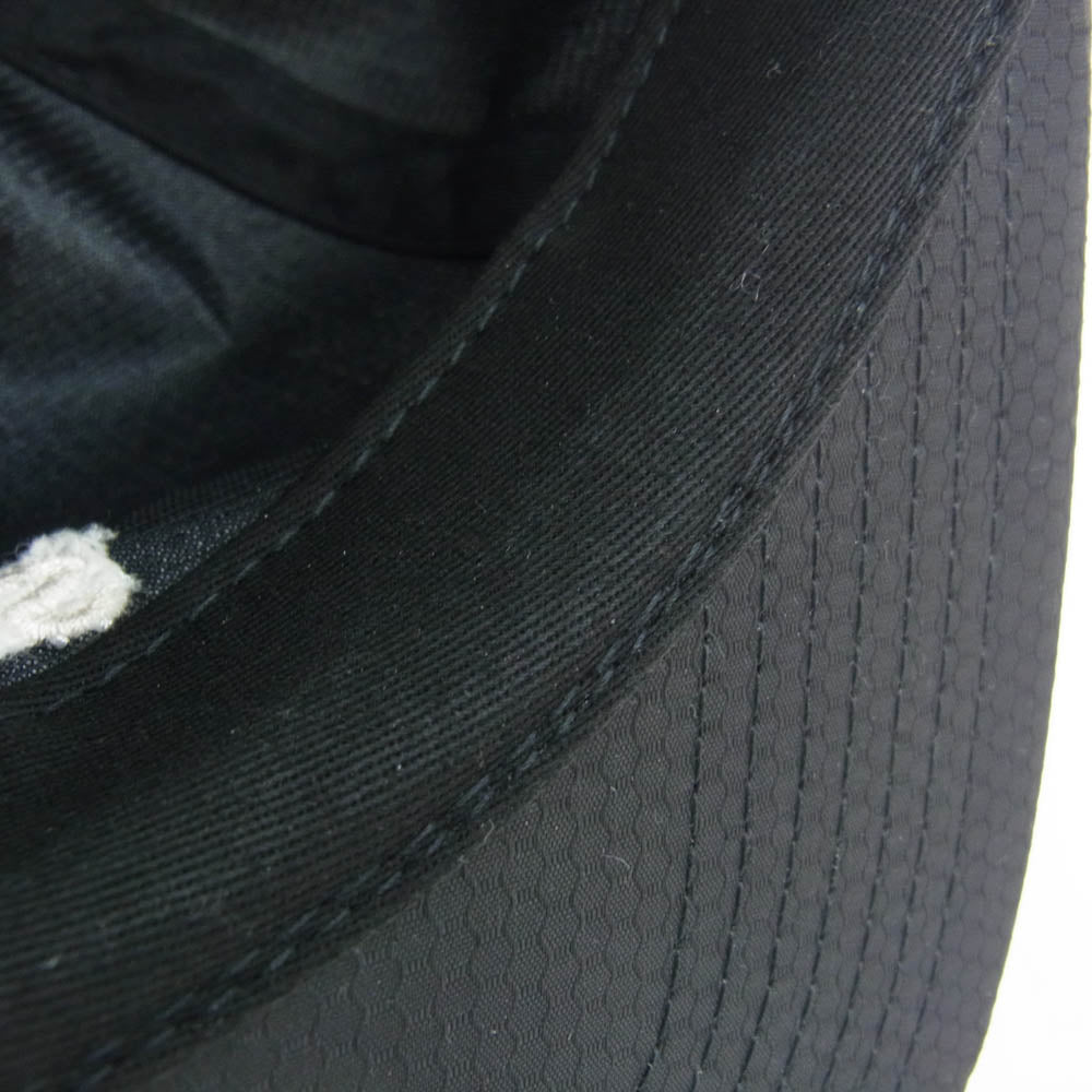 STUSSY ステューシー 刺繍 ロゴ CAP ナイロン キャップ ブラック系
