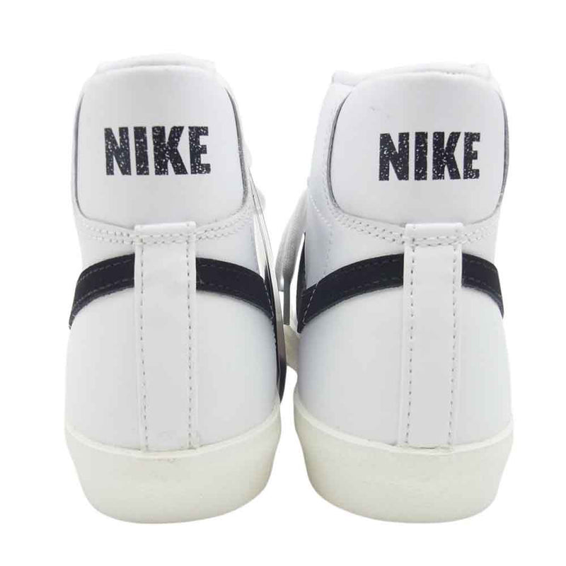 NIKE ナイキ CZ1055-100 WMNS BLAZER MID 77 ブレザー ミッド ハイカット スニーカー ホワイト系 23.5cm【極上美品】【中古】