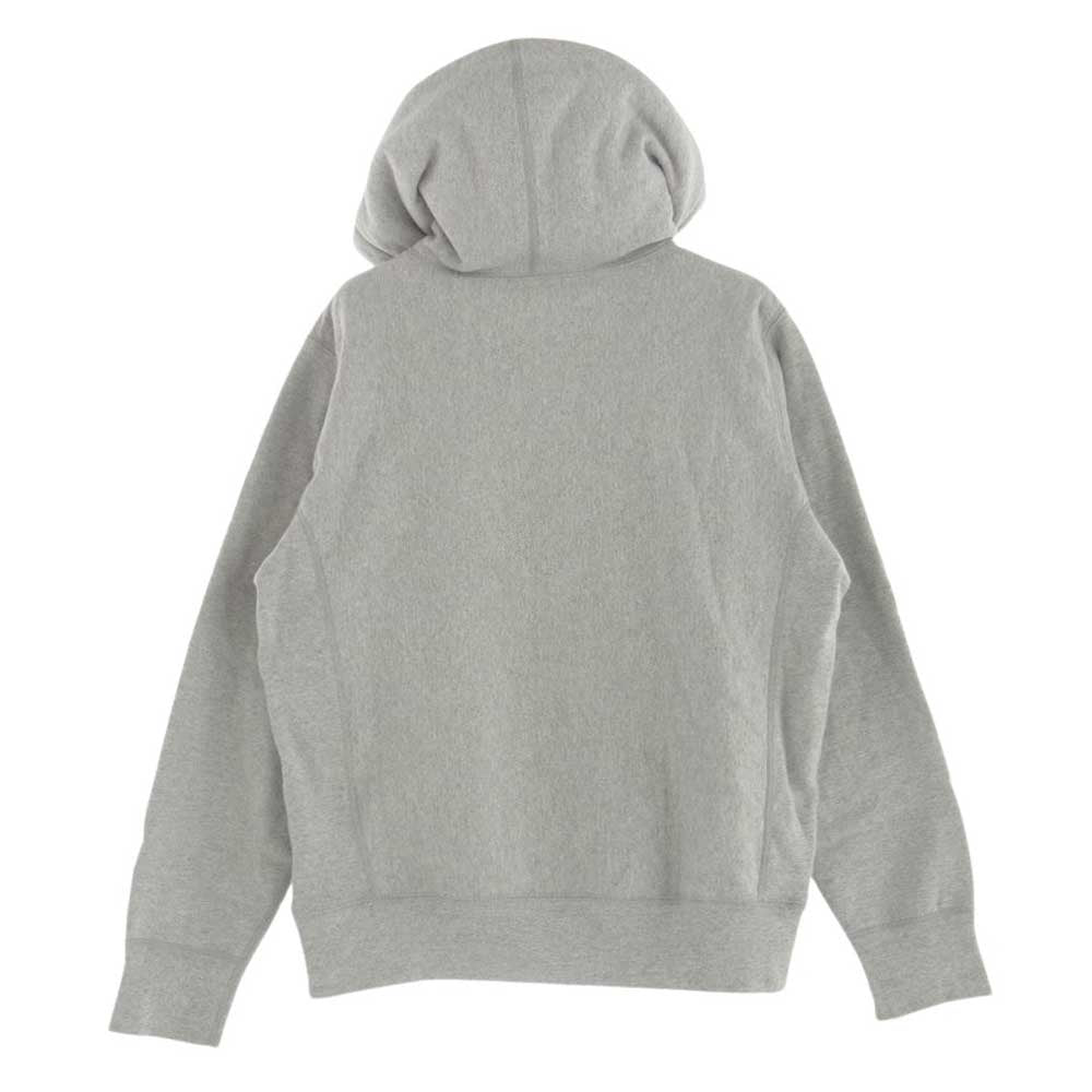 Supreme シュプリーム 18AW Water Arc Hooded Sweatshirt ウォーター アーチロゴ スウェット パーカー ヘザーグレー グレー系 S【中古】