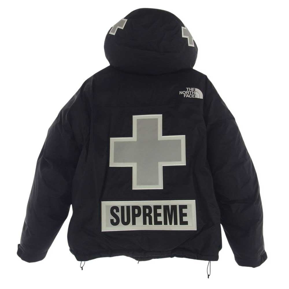 Supreme シュプリーム 22SS ND02201I × THE NORTH FACE Summit Series Rescue Baltoro Jacket  ザ・ノースフェイス サミットシリーズ レスキュー バルトロジャケット ダウン ジャケット ブラック系 S【中古】