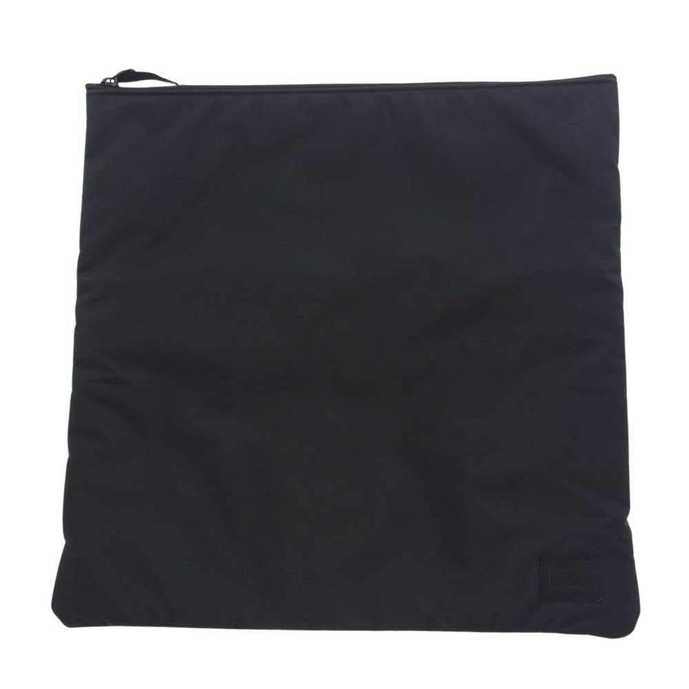 HEAD PORTER ヘッドポーター BLACKBEAUTY ブラックビューティー ジップ クラッチ バッグ ブラック系【中古】