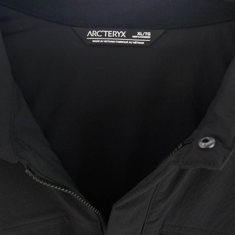 ARC'TERYX アークテリクス 24AW X000008949 Cronin Insulated Overshirt クロニン インサレーテッド オーバー シャツ ジャケット ブラック系 XL【美品】【中古】