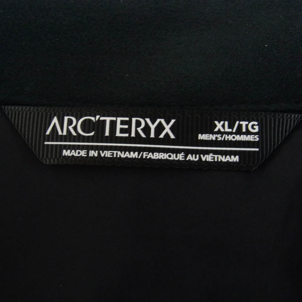 ARC'TERYX アークテリクス 24AW X000008949 Cronin Insulated Overshirt クロニン インサレーテッド オーバー シャツ ジャケット ブラック系 XL【美品】【中古】