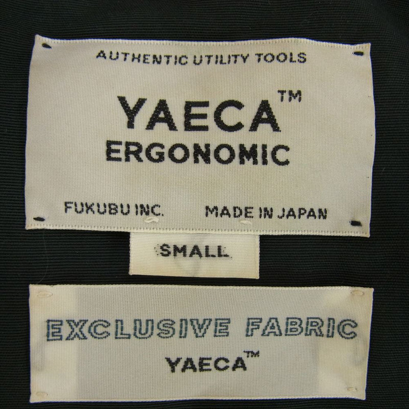 YAECA ヤエカ 14401 60/40 CLOTH HOOD SHIRTS フーデッド シャツ グリーン系 S【中古】