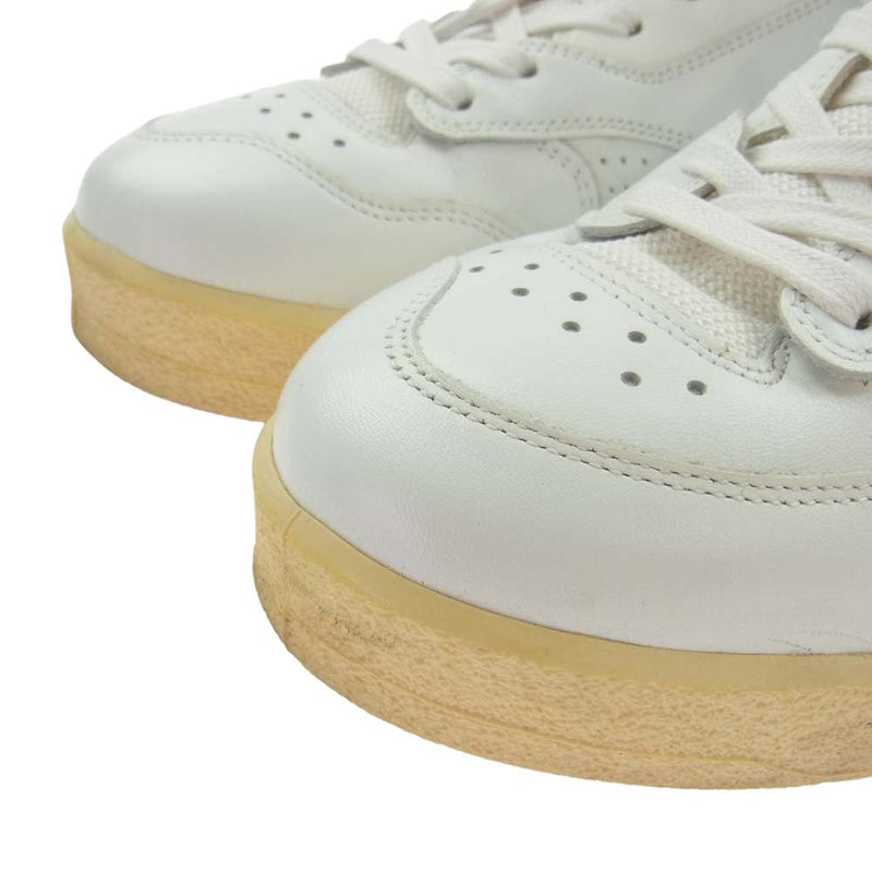 JIL SANDER ジルサンダー BASKET LO SNEAKER バスケット ローカット スニーカー ホワイト系 40【中古】