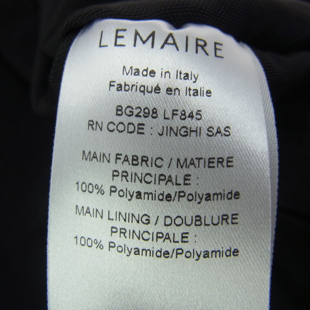 LEMAIRE ルメール BG298 LF845 SOFT GAME BAG LARGE ソフト ゲーム ショルダーバッグ ラージ ブラック系【中古】