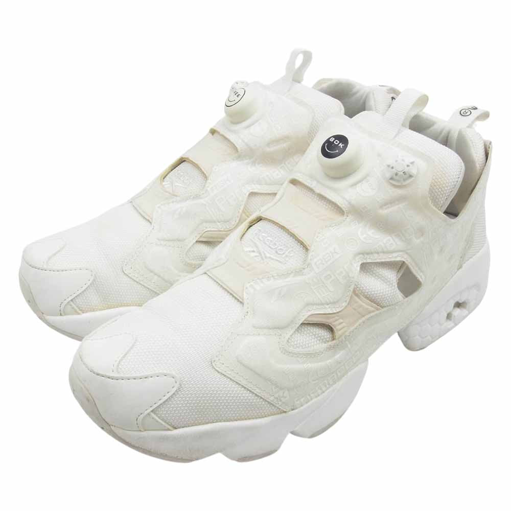 Reebok リーボック FY3075-290 ×BLACK EYE PATCH INSTAPUMP FURY OG BEP インスタポンプ フューリー スニーカー ホワイト系 29cm【中古】