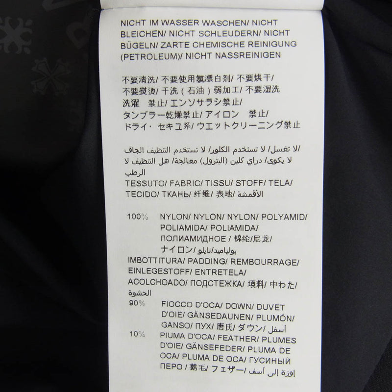 TATRAS タトラス 21AW LTKE21A4164-D 国内正規品 VARENA ヴァレナ 切り替え キルティング ナイロン ファーフード付き ダウンジャケット ブラック系 03【中古】