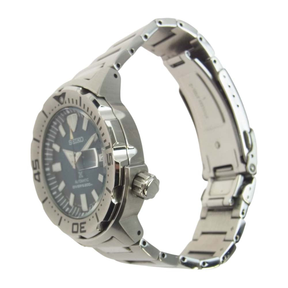SEIKO セイコー SBDY115 4R36-11D0 Save the Ocean Special Edition PROSPEX プロスペックス ダイバースキューバ ステンレス 自動巻き 200m防水 腕時計 シルバー系【中古】