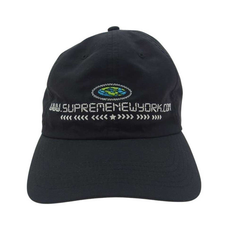 Supreme シュプリーム 22SS URL 6-PANEL キャップ ブラック系【中古】