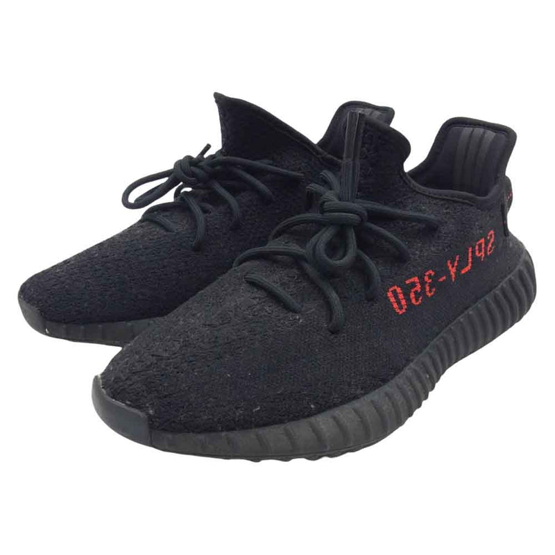 adidas アディダス CP9652 YEEZY Boost 350 V2 Bred イージーブースト ブレッド ブラック系 27.0cm【中古】