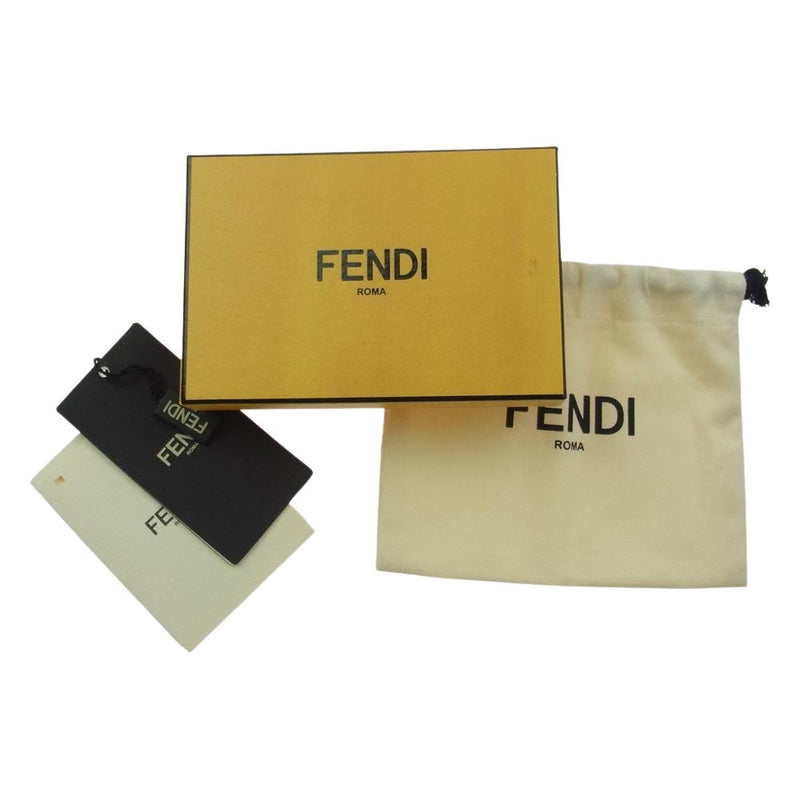 FENDI フェンディ iphone6 ケース モンスター モバイルケース ダークネイビー系【中古】