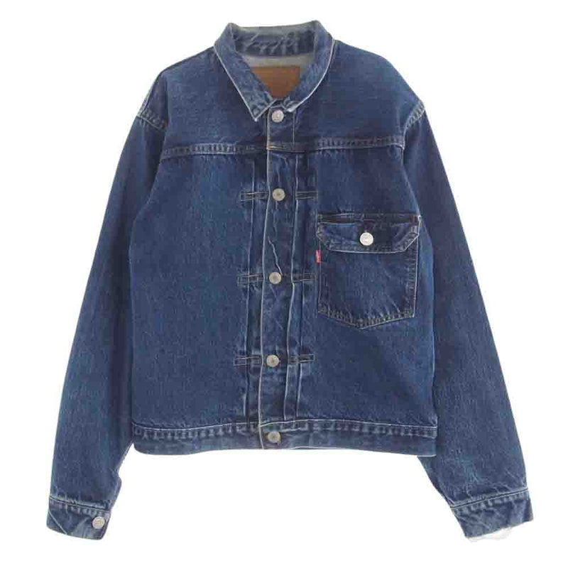 Levi's リーバイス 70501 90s 1st 復刻 USA製 BIGE ボタン裏555 バレンシア工場 アメリカ製 ビッグイー ファースト デニムジャケット 36【中古】