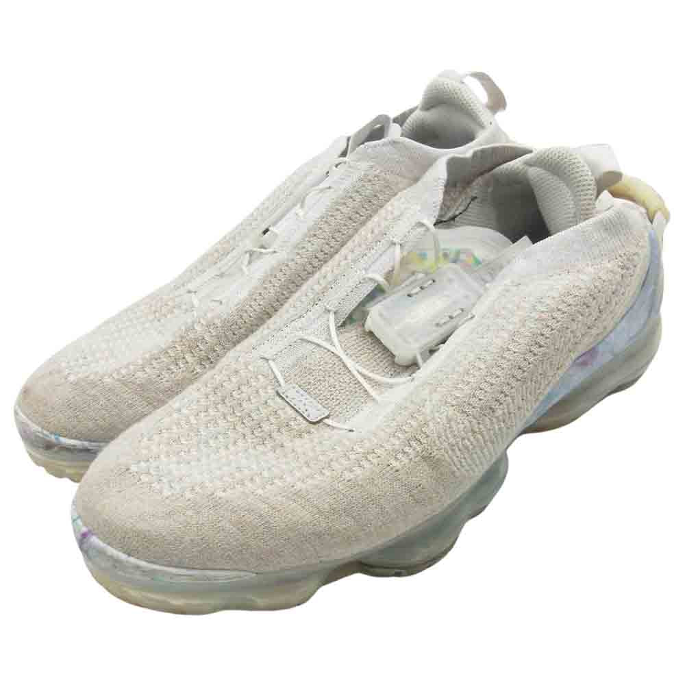 NIKE ナイキ CJ6740-100 AIR VAPORMAX 2020 SAIL エア ヴェイパー マックス セイル ベージュ系 マルチカラー系 26cm【中古】