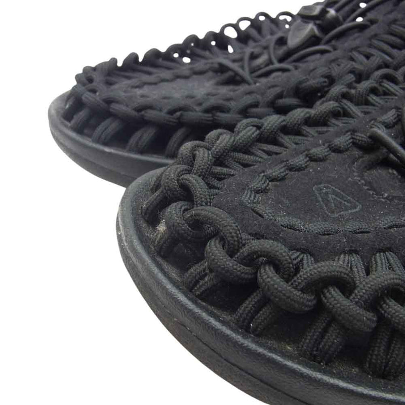 KEEN キーン UNEEK ユニーク サンダル ブラック系 25.5cm【中古】