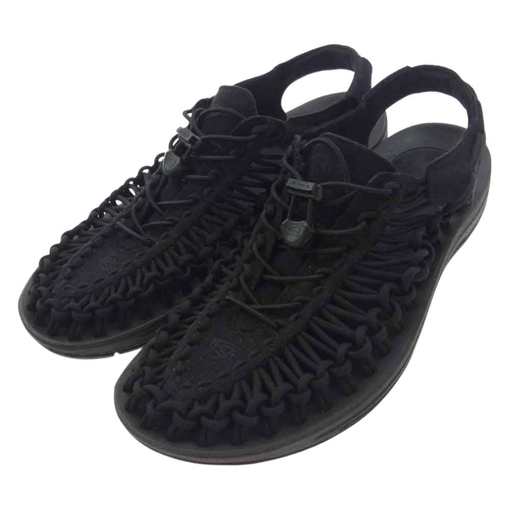 KEEN キーン UNEEK 1014097 UNEEK ユニーク サンダル ブラック系 27cm【中古】