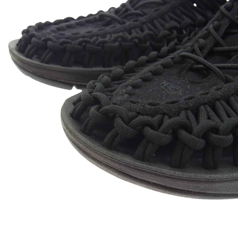 KEEN キーン UNEEK 1014097 UNEEK ユニーク サンダル ブラック系 27cm【中古】