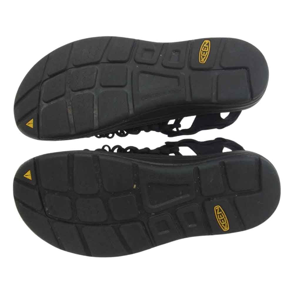 KEEN キーン UNEEK 1014097 UNEEK ユニーク サンダル ブラック系 27cm【中古】