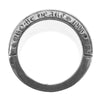 CHROME HEARTS クロムハーツ（原本無） NARROW V-BAND CH PLUS ナロー Vバンド CHプラス クロス リング シルバー系 22号【中古】