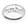 CHROME HEARTS クロムハーツ（原本無） HEART IN BAND ハートインバンド リング シルバー系 19号【中古】