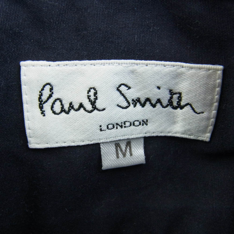 Paul Smith ポール・スミス 667-600 コットン 長袖 シャツ ネイビー系 M【中古】