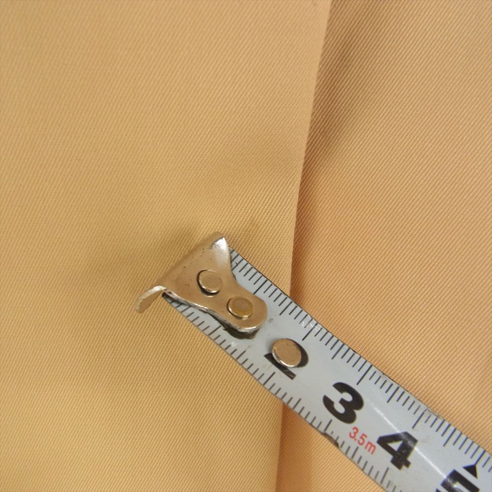 Aquascutum アクアスキュータム 4456435-83 日本製 ロング ステンカラー コート 肩パット入り ※ウエストベルト欠品 ベージュ系【中古】
