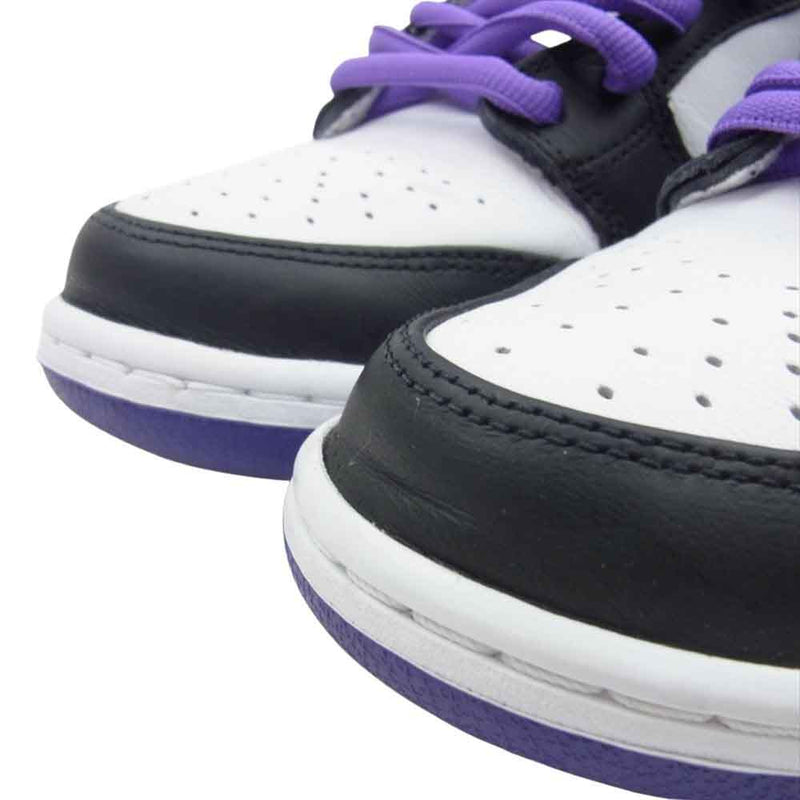 NIKE SB ナイキエスビー BQ6817-500 SB Dunk Low Pro Court Purple ダンク ロー プロ スニーカー パープル系 ホワイト系 27.5cm【中古】