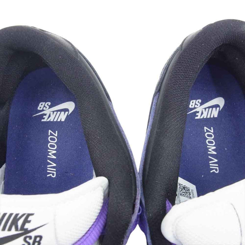 NIKE SB ナイキエスビー BQ6817-500 SB Dunk Low Pro Court Purple ダンク ロー プロ スニーカー パープル系 ホワイト系 27.5cm【中古】