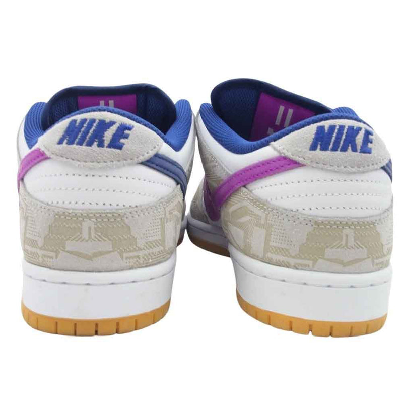 NIKE SB ナイキエスビー FZ5251-001 SB × Rayssa Leal Dunk Low PRM Pure Platinum and Vivid Purple ライッサ・レアウ ダンク ロー ピュアプラチナム アンド ヴィヴィッドパープル ブルー系 パープル系 27.5cm【中古】