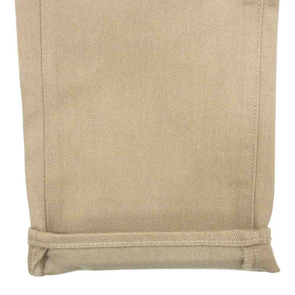 Levi's リーバイス 505 WARM JEANS レギュラ ーフィット ストレート ジーンズ 裏地 フリース ブラウン系 31【極上美品】【中古】