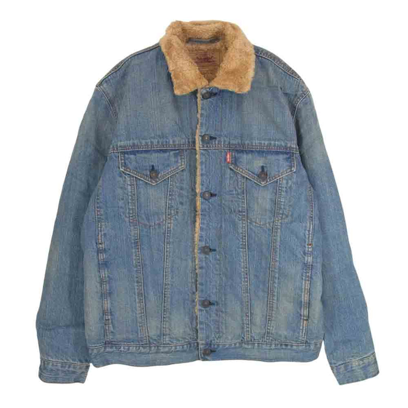 Levi's リーバイス 70500-02 デニム ボア ジャケット インディゴブルー系 XL【中古】