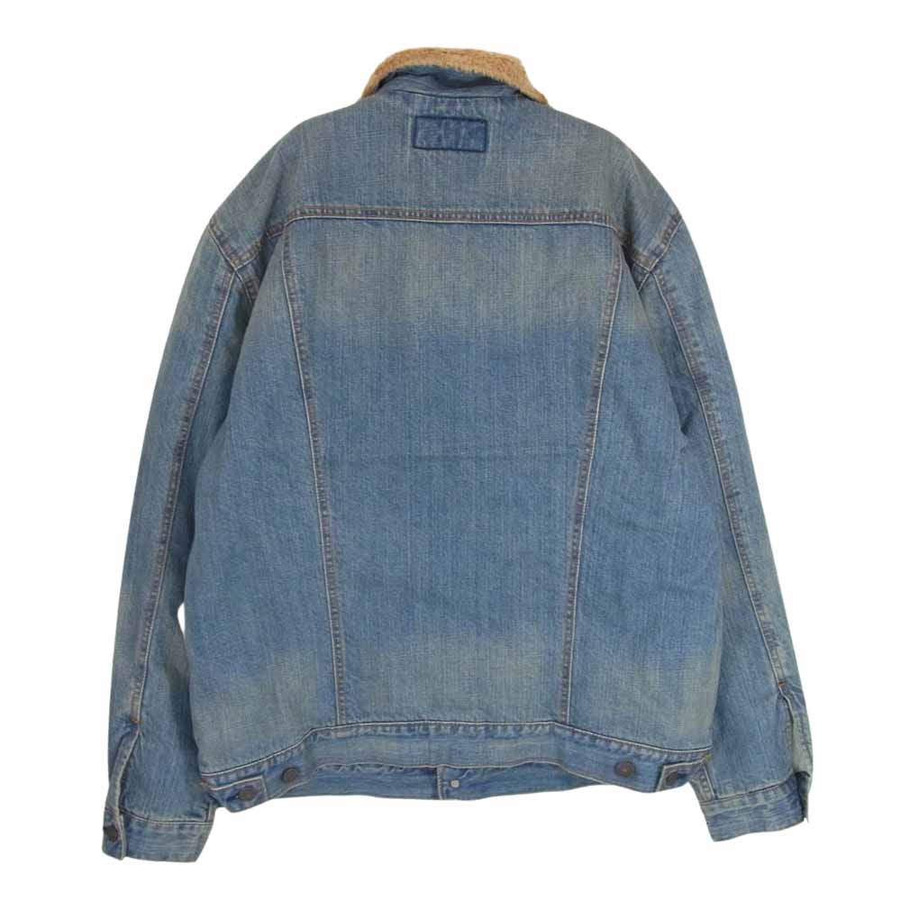 Levi's リーバイス 70500-02 デニム ボア ジャケット インディゴブルー系 XL【中古】