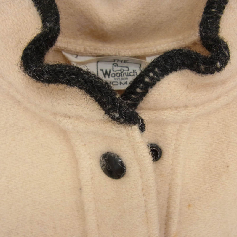 WOOLRICH ウールリッチ 70s WOMAN ウーマン ウール プルオーバー ジャケット オフホワイト系 サイズ表記無【中古】