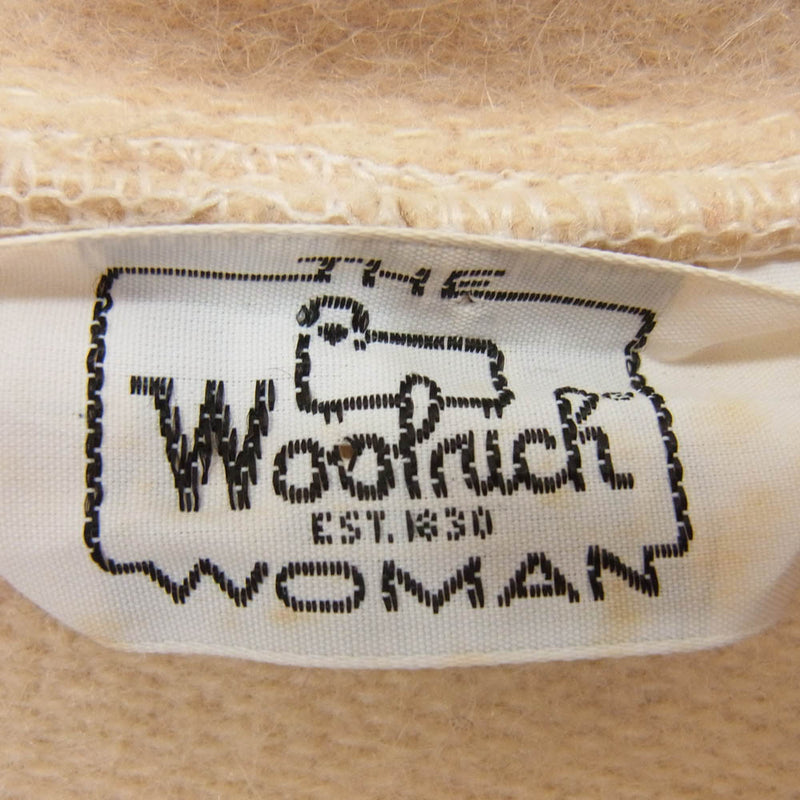 WOOLRICH ウールリッチ 70s WOMAN ウーマン ウール プルオーバー ジャケット オフホワイト系 サイズ表記無【中古】