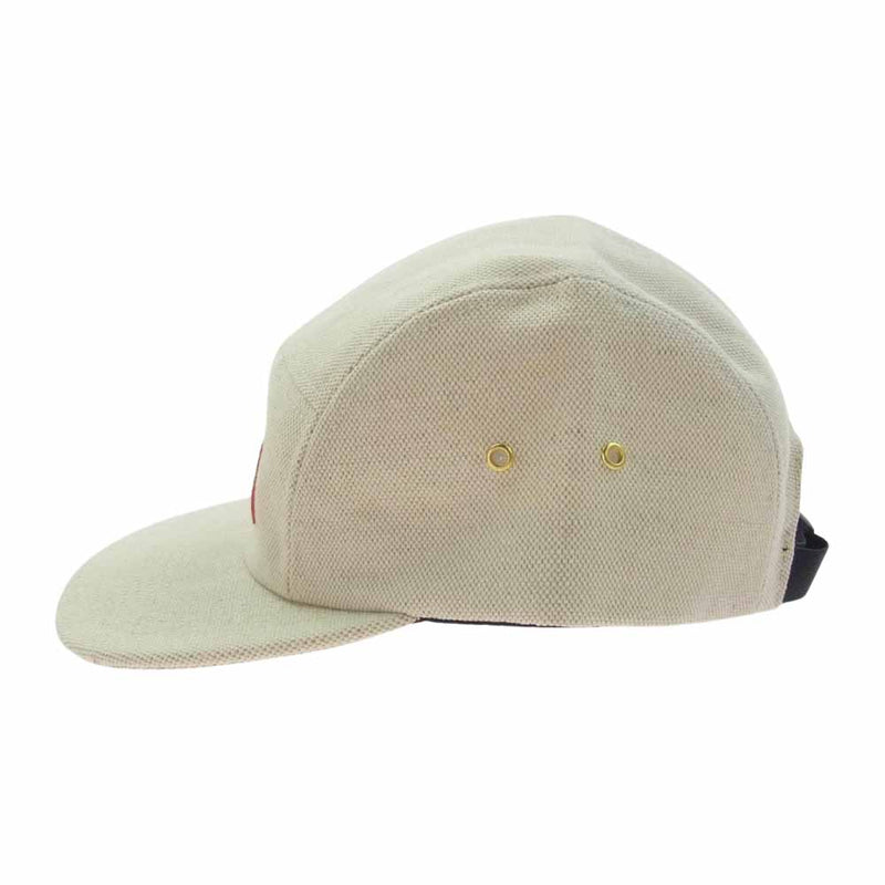 Supreme シュプリーム 13SS Canvas Camp Cap ボックスロゴ キャンバス キャンプキャップ ナチュラル【極上美品】【中古】