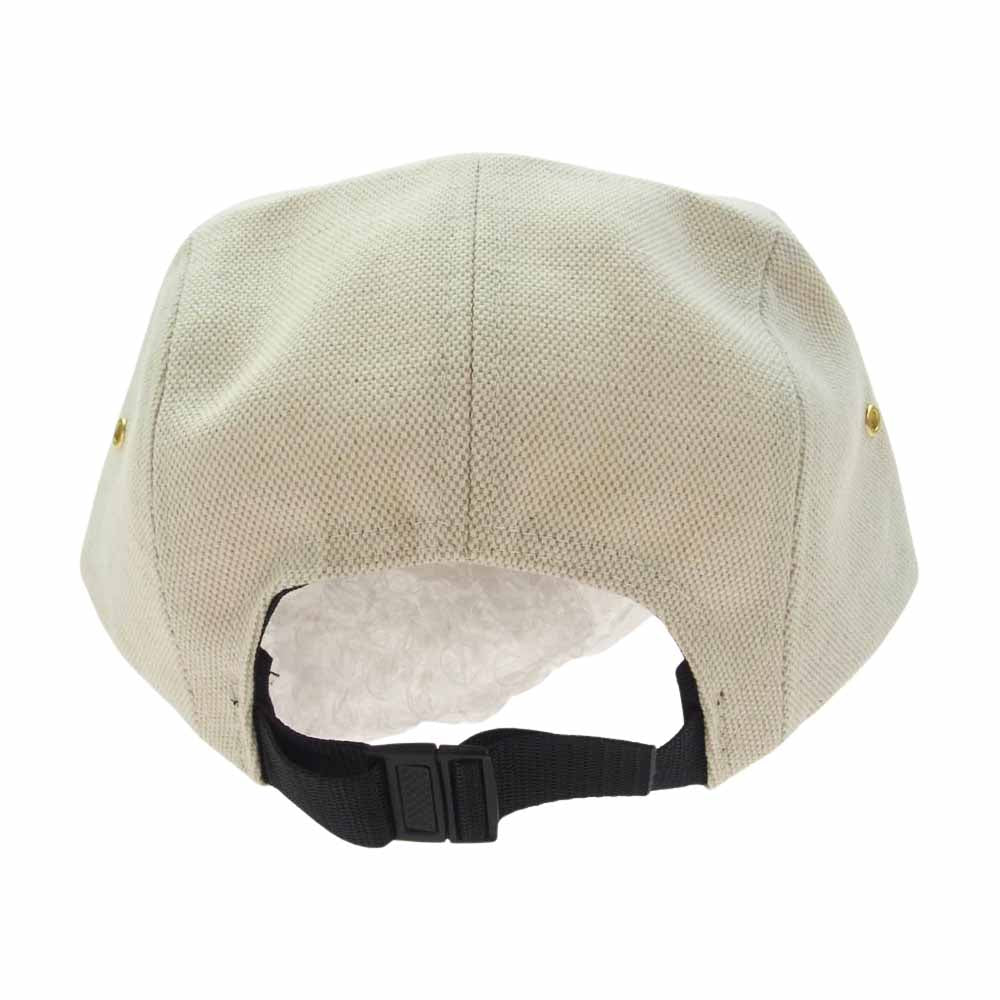 Supreme シュプリーム 13SS Canvas Camp Cap ボックスロゴ キャンバス キャンプキャップ ナチュラル【極上美品】【中古】