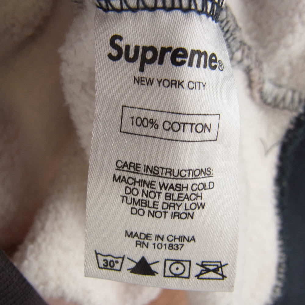 Supreme シュプリーム 17AW × Andres Serrano Blood and Semen Hooded Sweatshirt アンドレス・セラーノ マーブル スウェット プルオーバー パーカー S【中古】