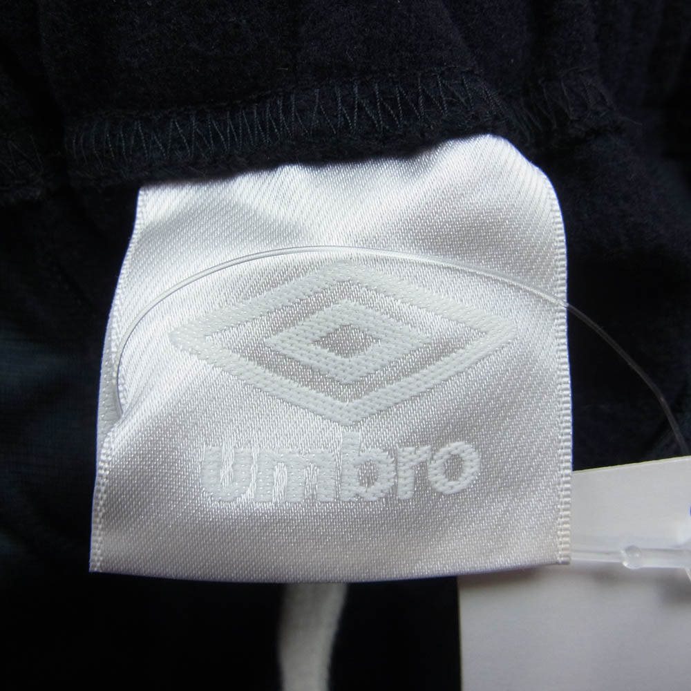 COMOLI コモリ W03-09005 × UMBRO F.C FLEESE PANTS アンブロ フリース スウェットパンツ ネイビー系 M【中古】