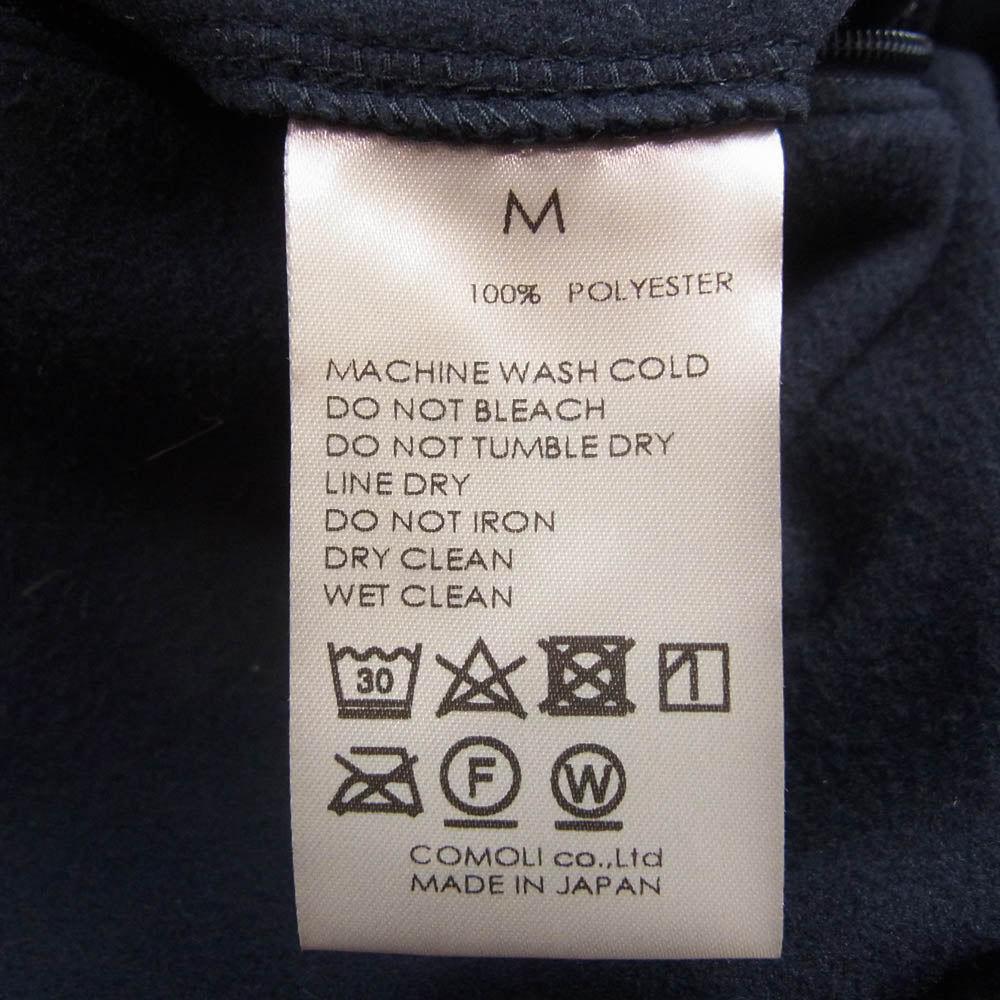 COMOLI コモリ W03-09005 × UMBRO F.C FLEESE PANTS アンブロ フリース スウェットパンツ ネイビー系 M【中古】