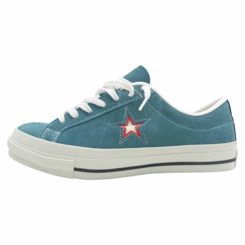 CONVERSE コンバース × FACETASM ONE STAR J SUEDE ワンスター スエード スニーカー ライトブルー系 25.5cm【極上美品】【中古】