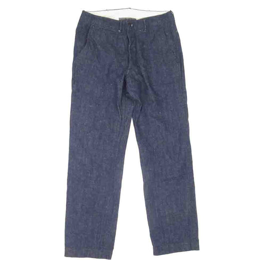 WAREHOUSE ウエアハウス DUCK DIGGER CHINOES Lot1082 フライボタン デニムパンツ インディゴブルー系 33【中古】