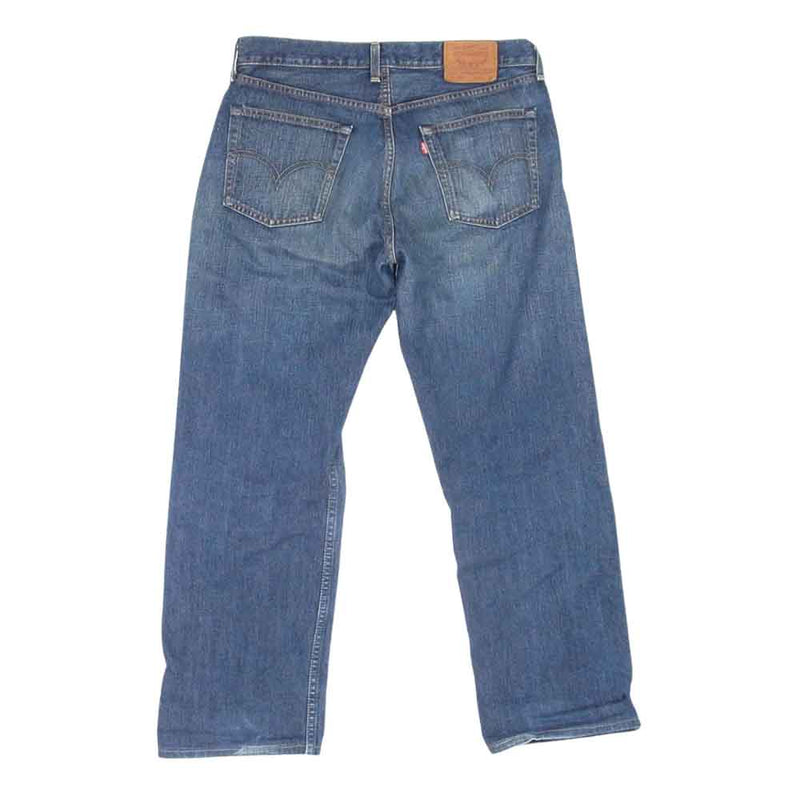 Levi's リーバイス J11468 日本製 503 ストレート デニムパンツ ジーンズ インディゴブルー系 33【中古】