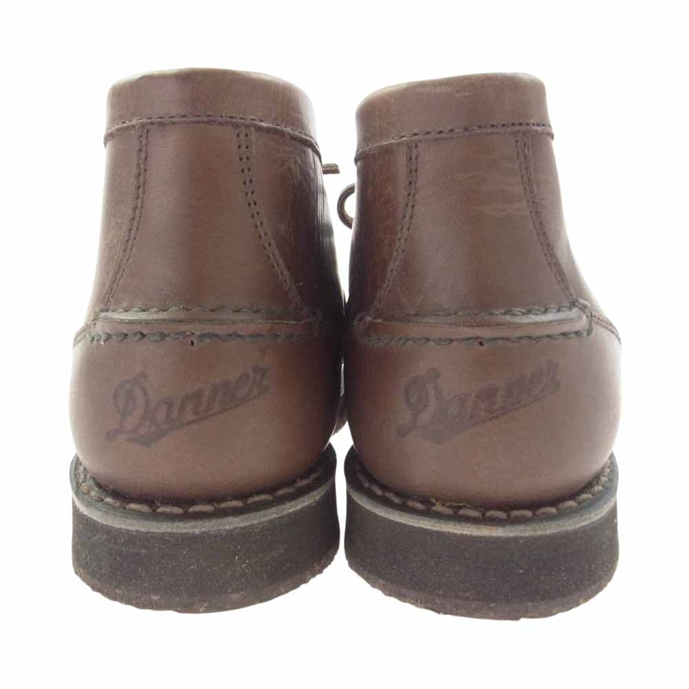 Danner ダナー DL5500 vibram sole ヴィブラムソール レザー チャッカブーツ ブラウン系 4.5【中古】