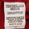 TENDERLOIN テンダーロイン チェック オープンカラー フランネル シャツ ネルシャツ 長袖 レッド系 M【中古】
